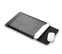 Vente en gros, personnalisation, étui de protection pour tablette en cuir pleine fleur vegan de 16 pouces, housse pour ordinateur portable de 7, 8, 13, 15 pouces, pochette en cuir pour iPad