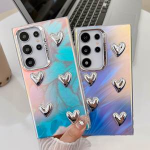 Nueva Funda de Lujo para Teléfono S24 Ultra/A24/<span class=keywords><strong>A22</strong></span>/A52/A34/A14 <span class=keywords><strong>5G</strong></span>, con Recubrimiento TPU Electrochapado, Diseño Láser Esmerilado e IMD - Product Image 5