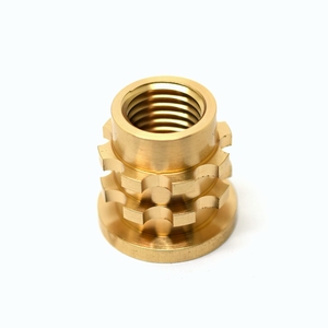 Kustom Cnc Mengubah Suku Cadang Mesin Kuningan Otomatis CNC Suku Cadang Bubut Presisi CNC Layanan Sisipan Baut Mesin Cnc - Product Image 2