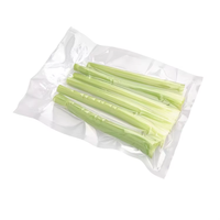 Sacs sous vide à trois soudures latérales, imprimés en héliogravure, résistants à l'humidité et compatibles micro-ondes, en PA/NY PE de qualité alimentaire, vente en gros d'usine, 100 pièces, pour chewing-gum