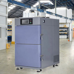 Chambre d'essai climatique d'impact de la température Analyseur d'équipement d'instrument de testeur d'impact froid chaud Équipement d'essai de choc de la température - Product Image 1