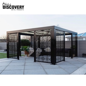 Pergola nhôm Trung Quốc đặt với mái che cho không gian sống ngoài trời hoặc khu vực che nắng - Product Image 6