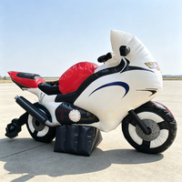Fournisseur d'usine : Modèle de moto gonflable publicitaire pour la décoration de centres commerciaux, moto gonflable pour la promotion de marque