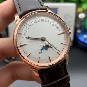 นาฬิกาโครโนกราฟอัตโนมัติสำหรับผู้ชายสุดหรู ดีไซน์คลาสสิก หน้าปัดแซฟไฟร์ กันน้ำ ตัวเรือนสแตนเลสสตีล แบรนด์วาเชรอน - Product Image 5