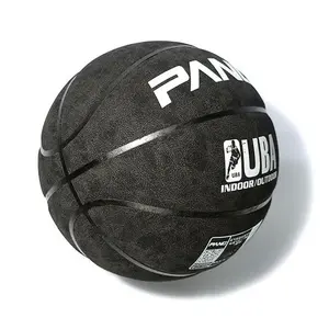 Hochwertiges PU-Leder-Design Logo Basketball in Großauflagen angepasst