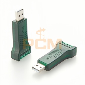 محول USB <span class=keywords><strong>2</strong></span>.0 إلى RS485 RS232 مع كتلة توصيل مسمارية، موصل USB ذكر إلى <span class=keywords><strong>2</strong></span> في 1 RS485 232 تسلسلي مع شريحة FTDI FT232RL - Product Image 3