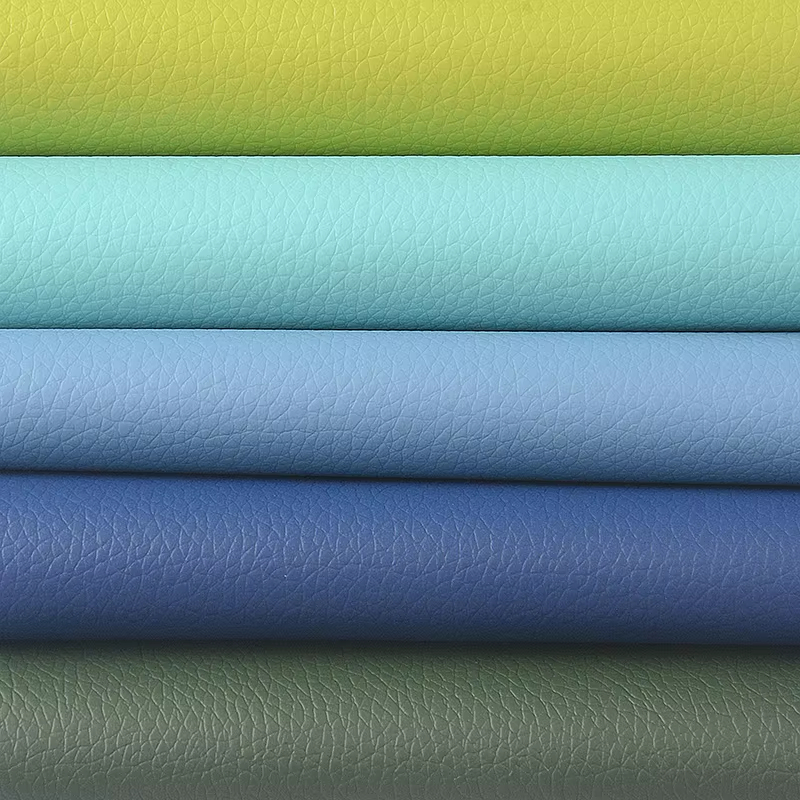 High Quality Microfiber PVC Synthetic Leather Eco-friendly Upholstery Fabric for Car Seats Sofas Furniture for Bags