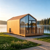 Maison préfabriquée de luxe de haute qualité en conteneur de 20 pieds, Tiny House pour habitation