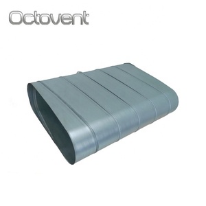 HVAC Hệ Thống Các bộ phận cách điện mạ kẽm spiro hình bầu dục ống dẫn không khí - Product Image 2