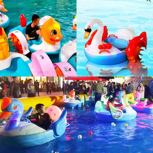 Bote de Remo con Forma de Cisne para Parque Acuático, Comercial, para Niños, con Manivela, Luminoso, para <span class=keywords><strong>Alquiler</strong></span>, Venta al por Mayor de Fábrica - Product Image 4