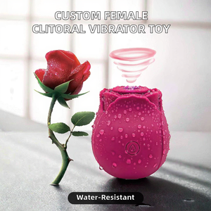 Vibrateur <span class=keywords><strong>de</strong></span> stimulation clitoridienne <span class=keywords><strong>de</strong></span> haute qualité en forme <span class=keywords><strong>de</strong></span> <span class=keywords><strong>rose</strong></span>, rechargeable par USB, étanche IPX6, 10 fréquences, pour femmes, jouet sexuel - Product Image 1