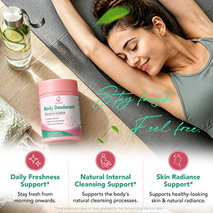 Desodorante corporal de marca privada personalizado de Chinaherbs, suplemento blanqueador de la piel con glutatión, cápsula de clorofila para el olor corporal. - Product Image 4