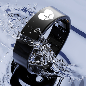 TechStar-Anillo inteligente TR30 ECG para monitoreo <span class=keywords><strong>de</strong></span> temperatura, anillo inteligente para análisis <span class=keywords><strong>de</strong></span> sueño profundo para etapas <span class=keywords><strong>de</strong></span> sueño nocturno reparador - Product Image 1