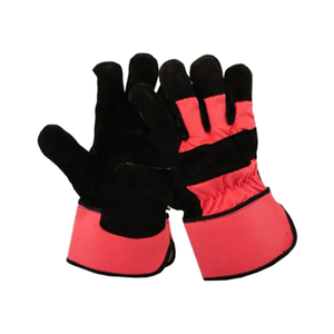 OEM Guantes de conductor de alta calidad al por mayor de fábrica Pakistán Guantes de seguridad de cuero para trabajadores con material de forro de algodón - Product Image 1