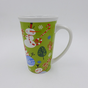 20oz Navidad taza v en forma <span class=keywords><strong>de</strong></span> taza <span class=keywords><strong>de</strong></span> café con diseño <span class=keywords><strong>de</strong></span> flor - Product Image 2