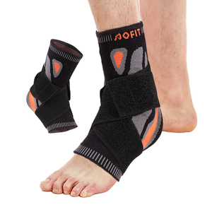 Attelle de <span class=keywords><strong>cheville</strong></span> personnalisable, respirante et réglable unisexe pour la protection des entorses, avec bande de maintien et manchon de soutien - Product Image 4