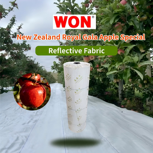 Rollos de Láminas de Plástico de Polietileno Blanco WON para Piso de Invernadero, Cubierta de Suelo Tejida, Tela Repelente de Hierba Negra con Protección UV para Interiores - Product Image 4