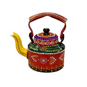 Aluminum Multi Color Tea <b>Kettle</b> Customized Size And Shape Serving Coffee <b>Kettle</b> For Home Hotel And Restaurant Use - Product Image 1