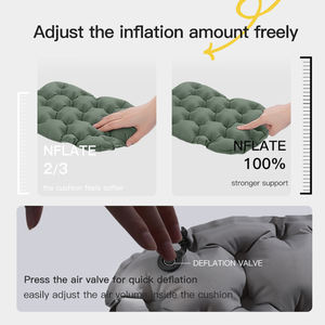 Portable Foldable <strong>Air</strong> Seat <strong>Cushion</strong> for Office Wheelchair Car Truck Driver Square Inflatable Chair <strong>Cushion</strong> for Outdoor Use - Product Image 6