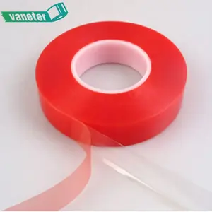 Heat-Resistant Strong Acrylic Adhesive Transparent Clear Double Sided pet Polyester Tape