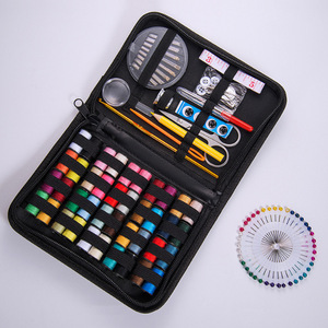 Creative Hand <b>Sewing</b> Kit 128 Piece Portable Needle Thread Box Travel <b>Sewing</b> <b>Bag</b> Medium Size Simple Style Textile Material - Product Image 2