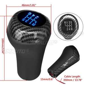 Palanca de Cambios LED de 5/6 Velocidades con Retroiluminación LED, Palanca de Cambios ABS para BMW E46 E90 E91 E92 X1 X3 X5 - Product Image 6