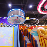 Équipement de jeu doux d'intérieur personnalisé de vente chaude aire de jeux pour enfants aire de jeux commerciale guerrier ninja équipement de parcours d'obstacles