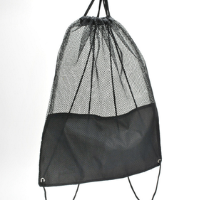 Venta al por mayor bolsa de malla bolsa de almacenamiento con cordón para deportes profesional ajustable duradero y cómodo - Product Image 6