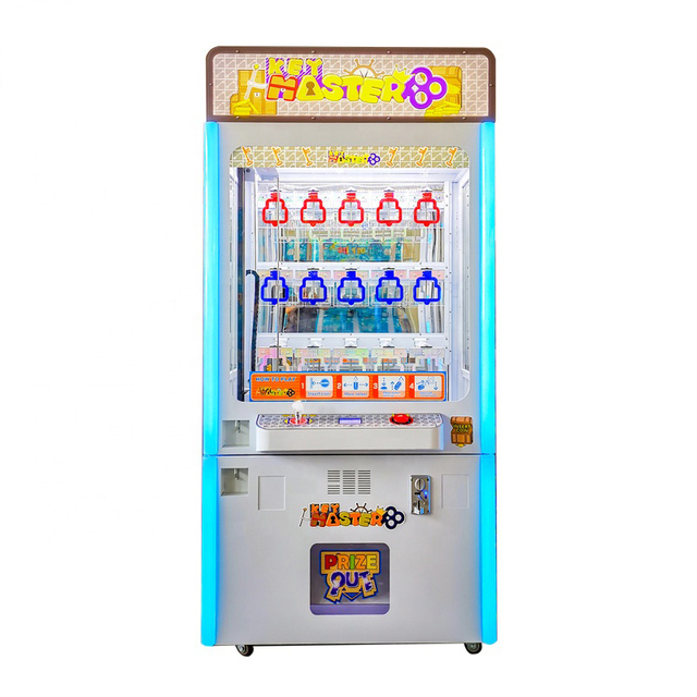 Coin Operated 15holes Prize Redemption Game Keymaster Vending Machine