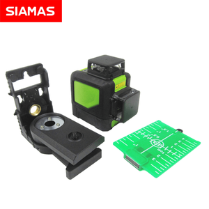 SIAMAS niveau laser 2D outil laser vert auto-nivelant <span class=keywords><strong>8</strong></span> lignes deux laser à 360 degrés avec support magnétique - Product Image 6