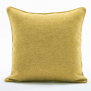 Funda de almohada nórdica de <span class=keywords><strong>lino</strong></span> <span class=keywords><strong>lavado</strong></span>, funda de cojín con borde de presión, para decoración del hogar - Product Image 4