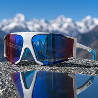 Lunettes de soleil sportives unisexes OEM/ODM avec monture PC polarisée UV400, miroir anti-reflet, pour sports de plein air, cyclisme, course à pied