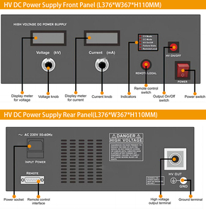 중국산 고품질 10KV 15KV 20KV 25KV 30KV 0.5mA 고전압 전원 공급 장치 - Product Image 6