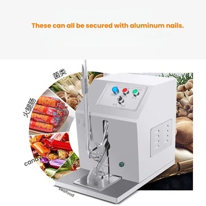 Máquina Semiautomática para Envasado de Alimentos, para Salchichas, Jamón, Bolsas de Red, Bolsas de Pan, Sellado para Envasado Auxiliar de Alimentos - Product Image 6
