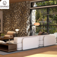 Muebles de Villa de Alta Gama a Medida, Juego de Sofás Seccionales Modulares de Lujo, Sofá Moderno de Tela para Sala de Estar