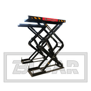 Elevador de tijera pequeño subterráneo 3,5 T, elevador hidráulico de reparación de automóviles con CE - Product Image 5