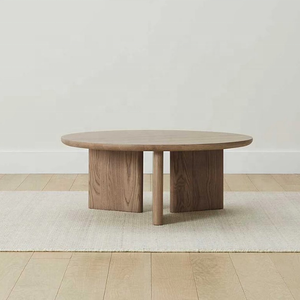 Đồ Nội Thất Nhà Phòng Khách Hiện Đại Đồ Nội Thất Giá Rẻ Bằng Gỗ Bên Bảng Óc Chó Màu Gỗ Khung Tam Giác Cơ Sở Bàn Ăn Cà Phê - Product Image 2