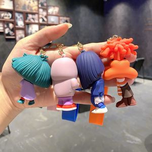 Nuevo llavero de dibujos animados "Inside Out" para Brainy Squad: un juguete animado de goma suave único y creativo como pequeño regalo. - Product Image 3