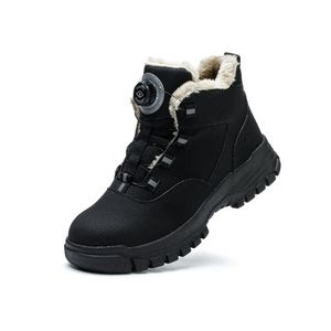 เครื่องฉีดแมงมุมกษัตริย์ก่อสร้างคุณภาพสูงผู้ชายทนสารเคมีรองเท้านิรภัยด้วยนิ้วเท้าเหล็ก - Product Image 3