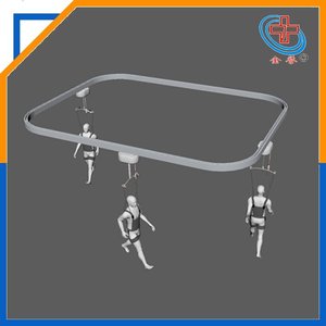 Jinyu Overhead Track System Steel 260kg Full Body Rehabilitation Equipment Traction Training - Product Image 2