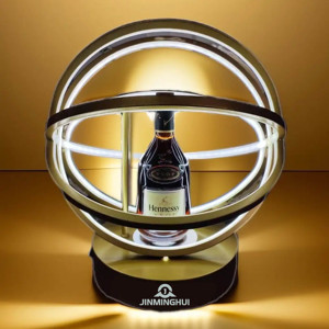 Rak <span class=keywords><strong>Display</strong></span> LED Portabel Bentuk Kandang LiqVis untuk Wine VIP, Champagne, Whisky, Perlengkapan Bar, Penampil Botol, dan Pameran untuk Pesta - Product Image 4