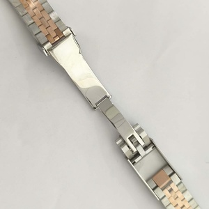 Accesorio de Oro Rosa de 41 mm para Reloj con Movimiento 8285, Espejo de Zafiro Azul Transparente con Lupa y Caja de Ladrillo - Product Image 6