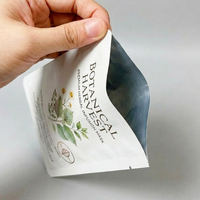 Emballage personnalisé pour masque facial haute barrière, sachet en aluminium, sachet en mylar liquide, sachet cosmétique, sachet pour crème de soin de la peau, pochette plate