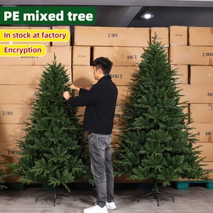 Meilleures ventes USA, 1 MOQ, Expédition rapide, Sans odeur, Sans interstices, Sensation réaliste, Arbol De Navidad Weihnachtsbaum, Arbre de Noël pré-éclairé à LED - Product Image 2