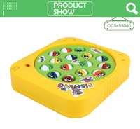 Pertempuran Yang Menarik Ikan Interaktif Permainan Fishing_toy Battery untuk Anak-anak