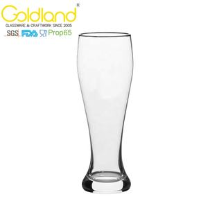 Panière en <span class=keywords><strong>verre</strong></span> transparent à pieds fait à la main, pour pub, bière, nouveauté - Product Image 2
