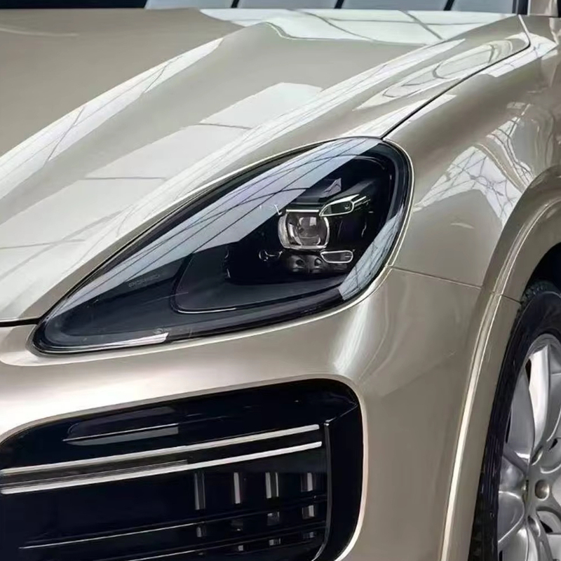 Liquid Metal Champagne PVC Glossy Self