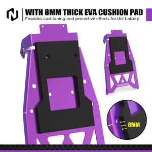 NICECNC pour Surron Vélo Électrique Compartiment de Batterie Garde-Boue Avant Plaque 8mm Kit de Coussinets pour 2025 2024 2023 Surron Light Bee - Product Image 4