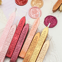 Siegelwachsstangen mit Dochten für Wachssiegel-Stempel, Hochzeitseinladungen, Weihnachtsgeschenkverpackungen und Umschlagversiegelung