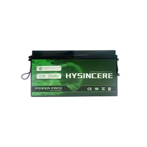HYSINCERE 12v 100ah 나트륨 이온 배터리 리튬 고방전 전류 긴 사이클 광전압 14.4v Lifepo4 배터리 Na + 이온 팩